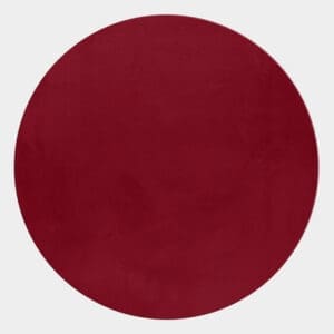 Rundt rødt tæppe