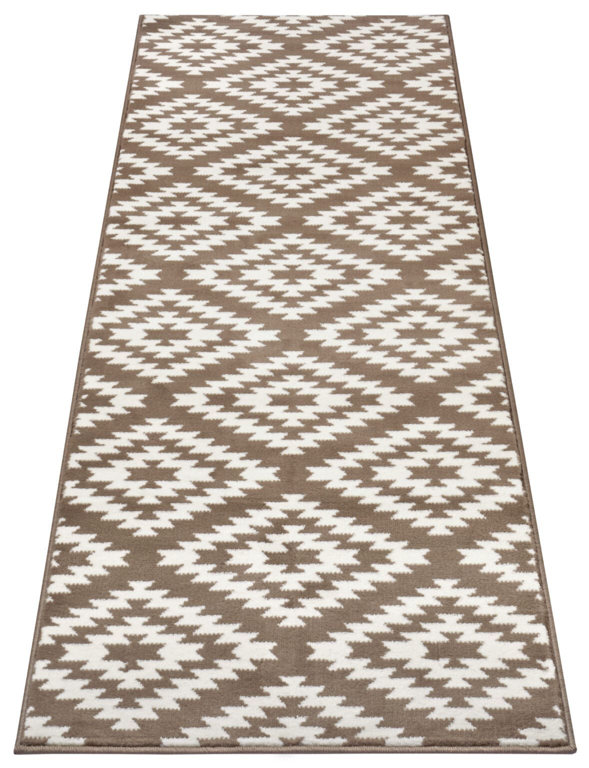 Basic tæppe i farven Taupe lavet af 100% Polypropylen med en bagside af Jute