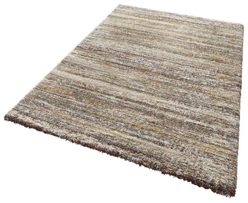 Chloe tæppe i farven Brun mottled lavet af 100% Polypropylen med en bagside af Jute