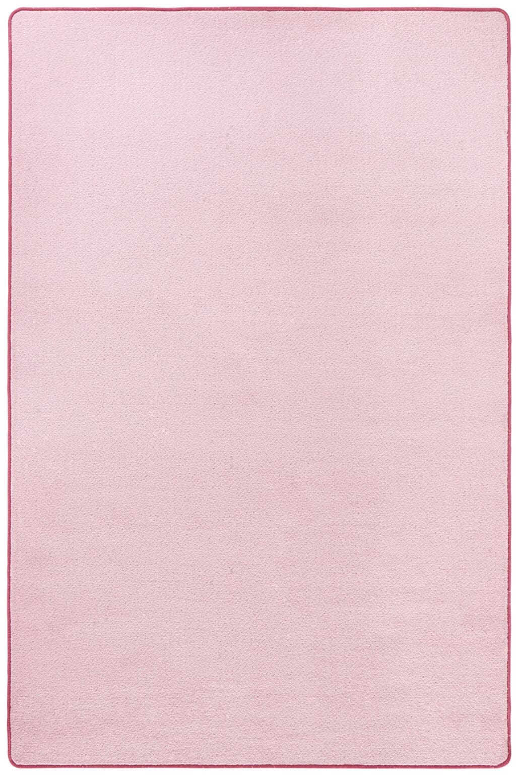 Fancy tæppe i farven Rose lavet af 100% Polypropylen med en bagside af Fleece