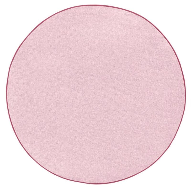 Fancy tæppe i farven Rose lavet af 100% Polypropylen med en bagside af Fleece