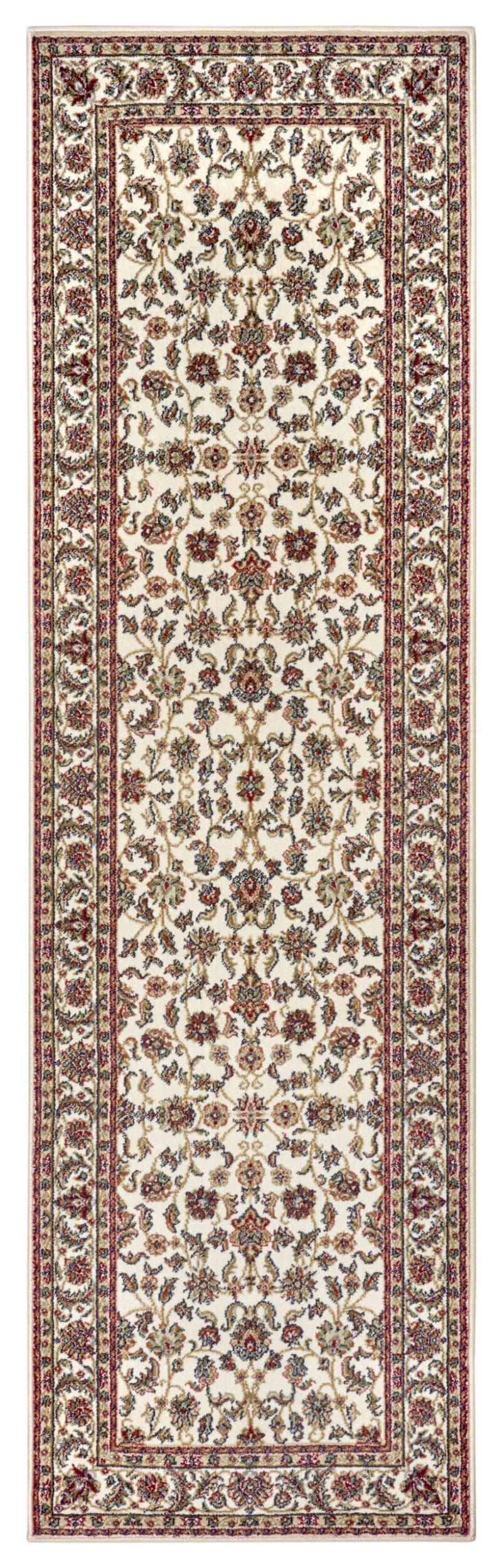 Herat tæppe i farven Beige Creme lavet af 100% Polypropylene-Heatset med en bagside af Jute