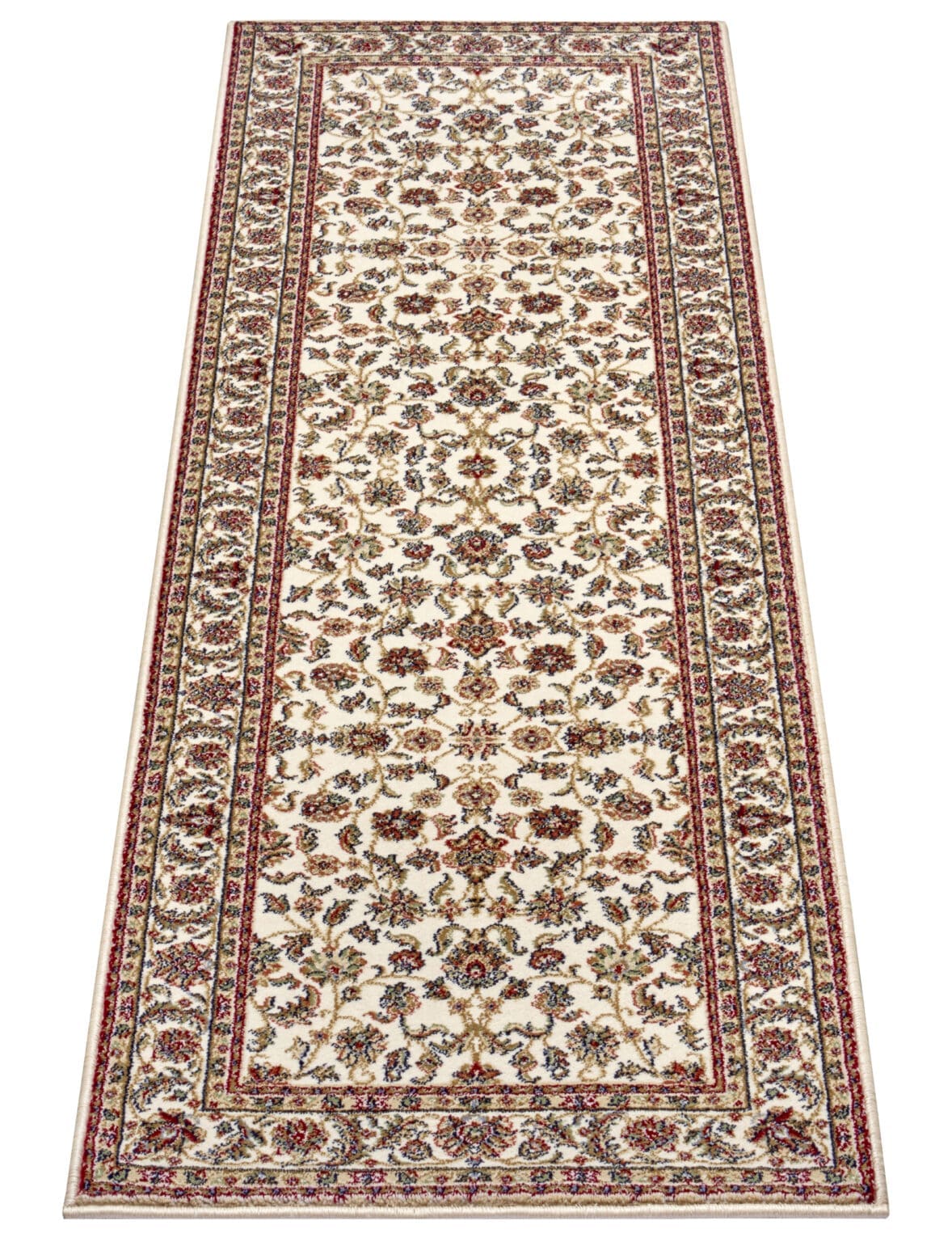 Herat tæppe i farven Beige Creme lavet af 100% Polypropylene-Heatset med en bagside af Jute