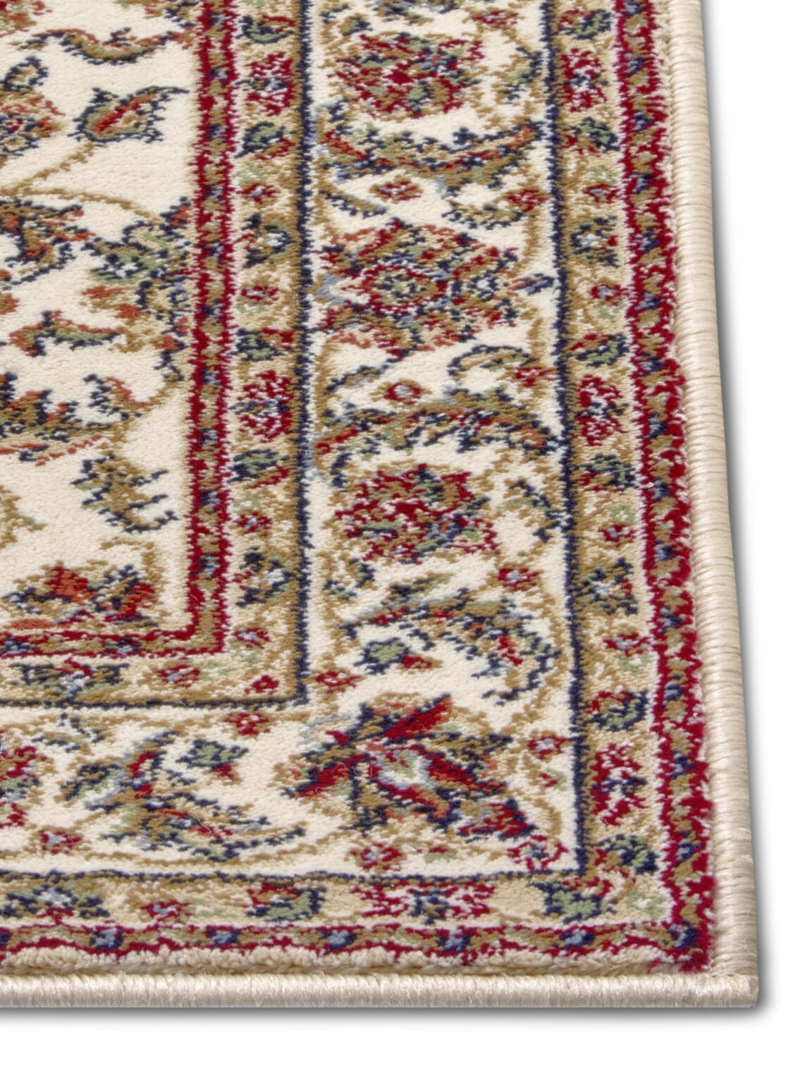 Herat tæppe i farven Beige Creme lavet af 100% Polypropylene-Heatset med en bagside af Jute