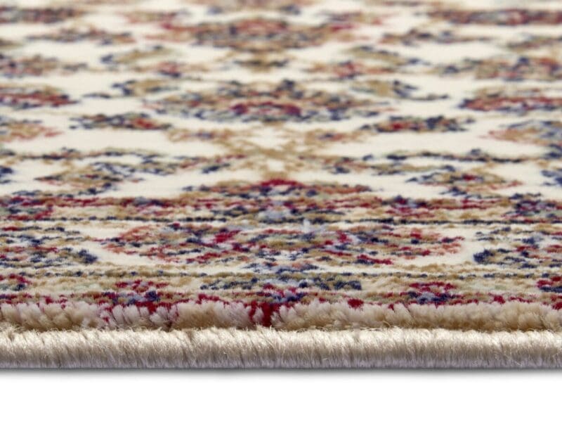 Herat tæppe i farven Beige Creme lavet af 100% Polypropylene-Heatset med en bagside af Jute
