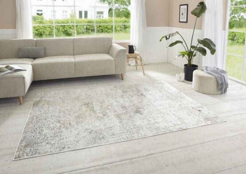 MAYWAND tæppe i farven Beige
