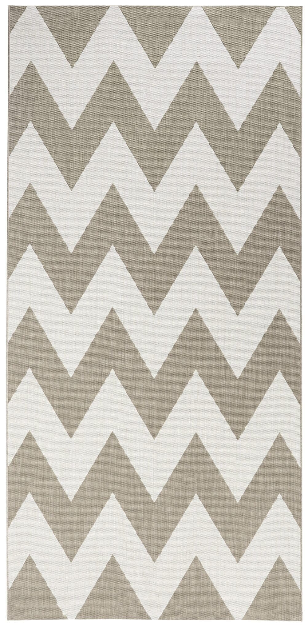 Meadow tæppe i farven Beige lavet af 100% Polypropylen med en bagside af Polypropylen