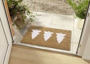 Mix Måttes tæppe i farven Cocos lavet af 100% Coconut med en bagside af 100% Latex