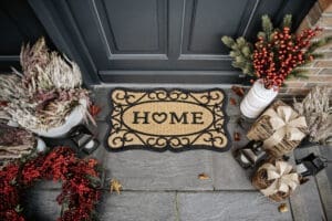 Mix Måttes tæppe i farven Sort Cocos lavet af 50% Coconut