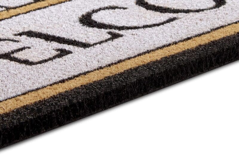 Mix Måttes tæppe i farven Cocos lavet af 100% Coconut med en bagside af 100% PVC