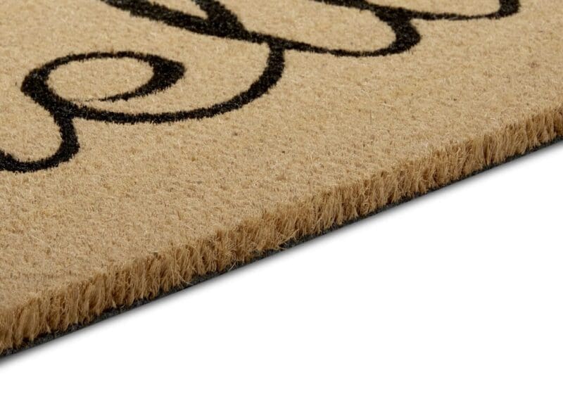 Mix Måttes tæppe i farven Cocos lavet af 100% Coconut med en bagside af 100% PVC