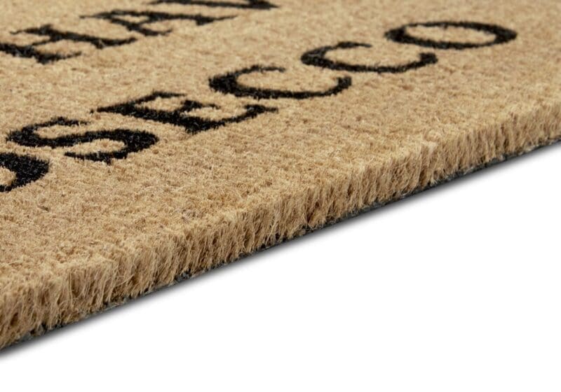 Mix Måttes tæppe i farven Cocos lavet af 100% Coconut med en bagside af 100% Latex