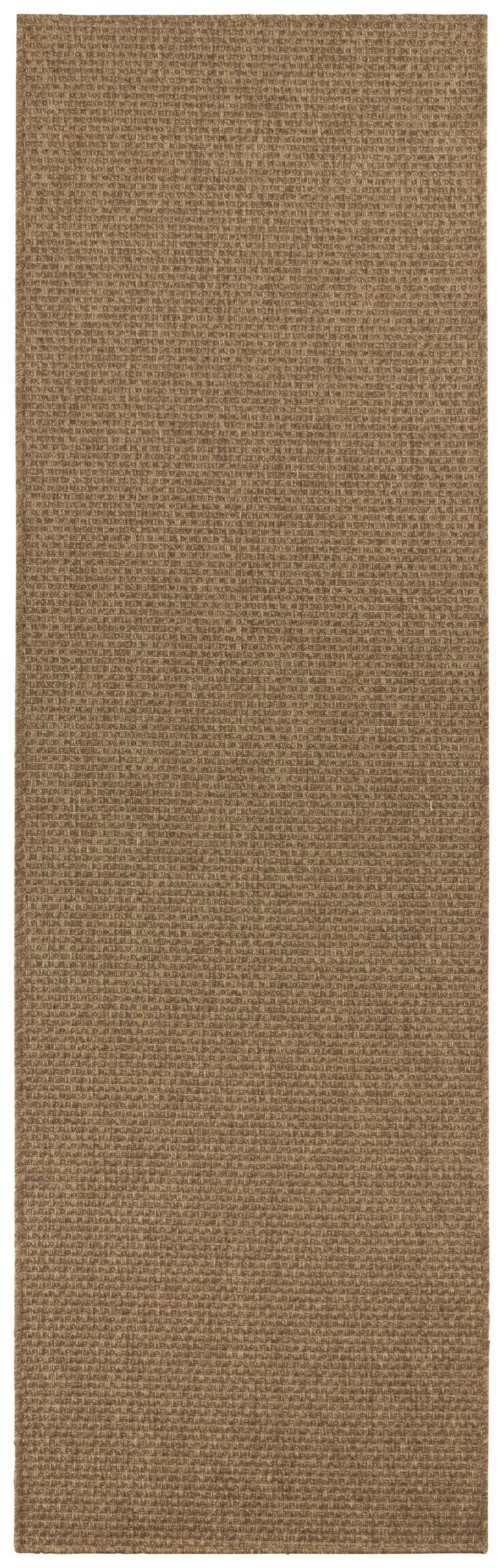 Fladvævet Løber Nature 600 - Brun Sisal-Look | Tæppeunivers.dk