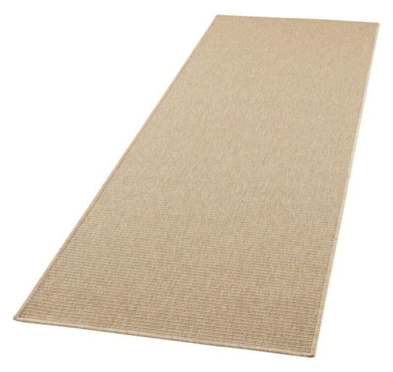 Nature tæppe i farven Beige lavet af 100% Polypropylen med en bagside af Polypropylen