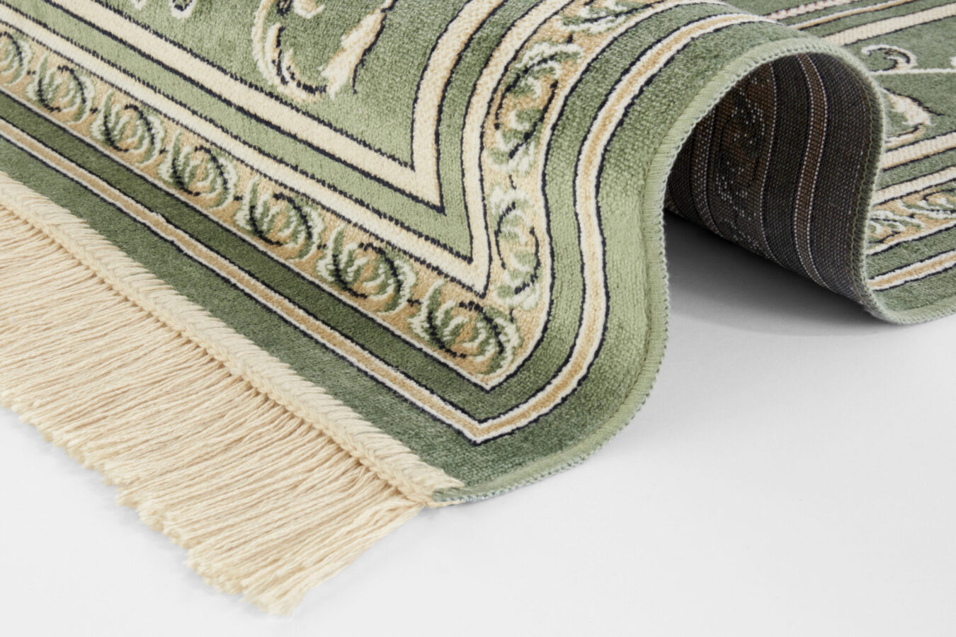 Grøn lavet af 60% Viscose