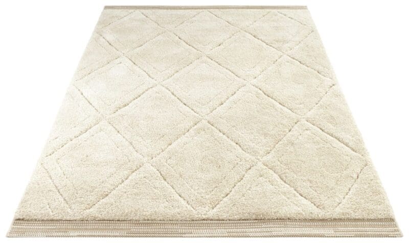 Norwalk tæppe i farven Beige lavet af 100% Polypropylen med en bagside af Jute