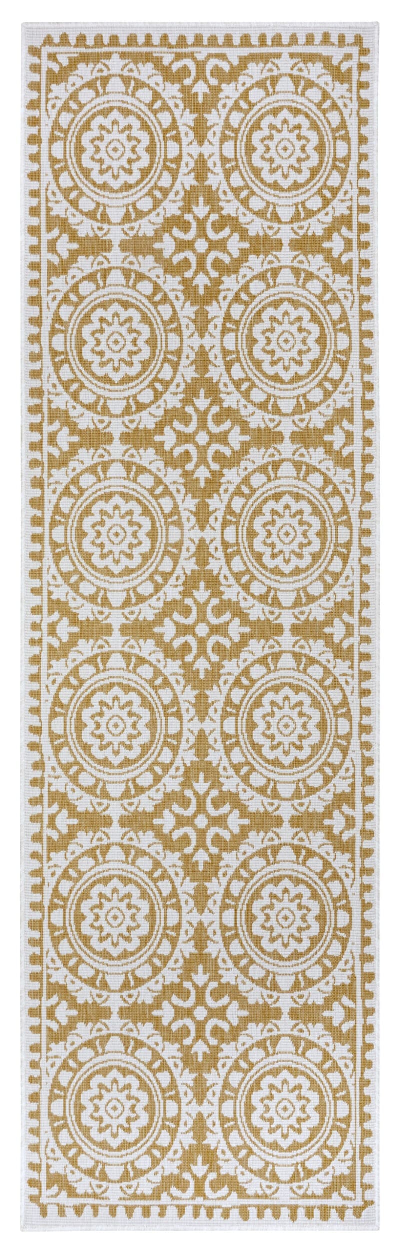Twin Supreme tæppe i farven Ochre lavet af 100% Polypropylen med en bagside af 100% Polypropylen