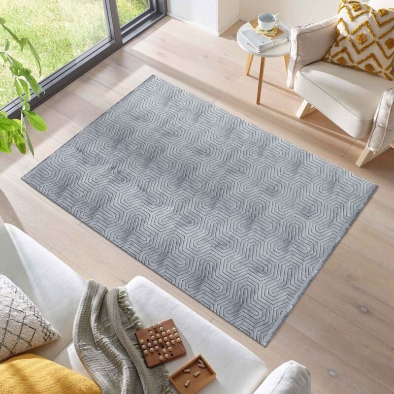 Style tæppe 8901 - Grå - Image 3