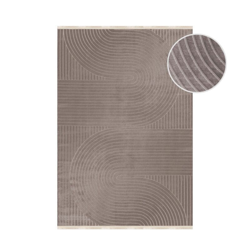 Style tæppe 8902 - Brun - Image 2