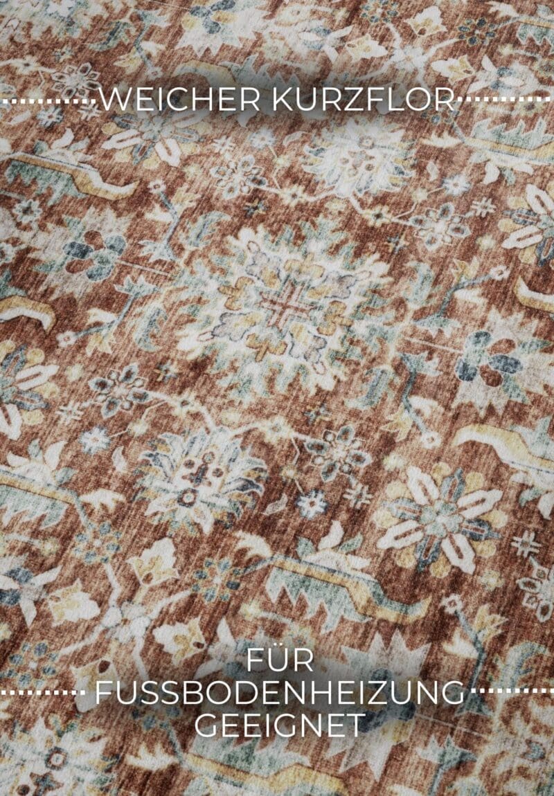 ELLE Decoration Imagination - Saveh Rød-Cream - Image 3