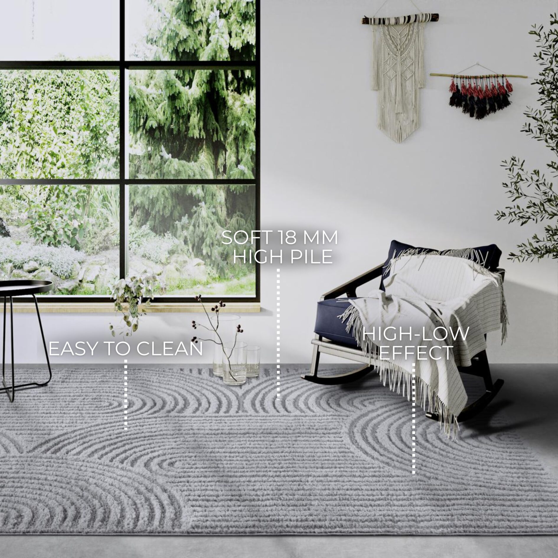 Elle Decoration - Gallery Chappe Lysegrå - Billede 3