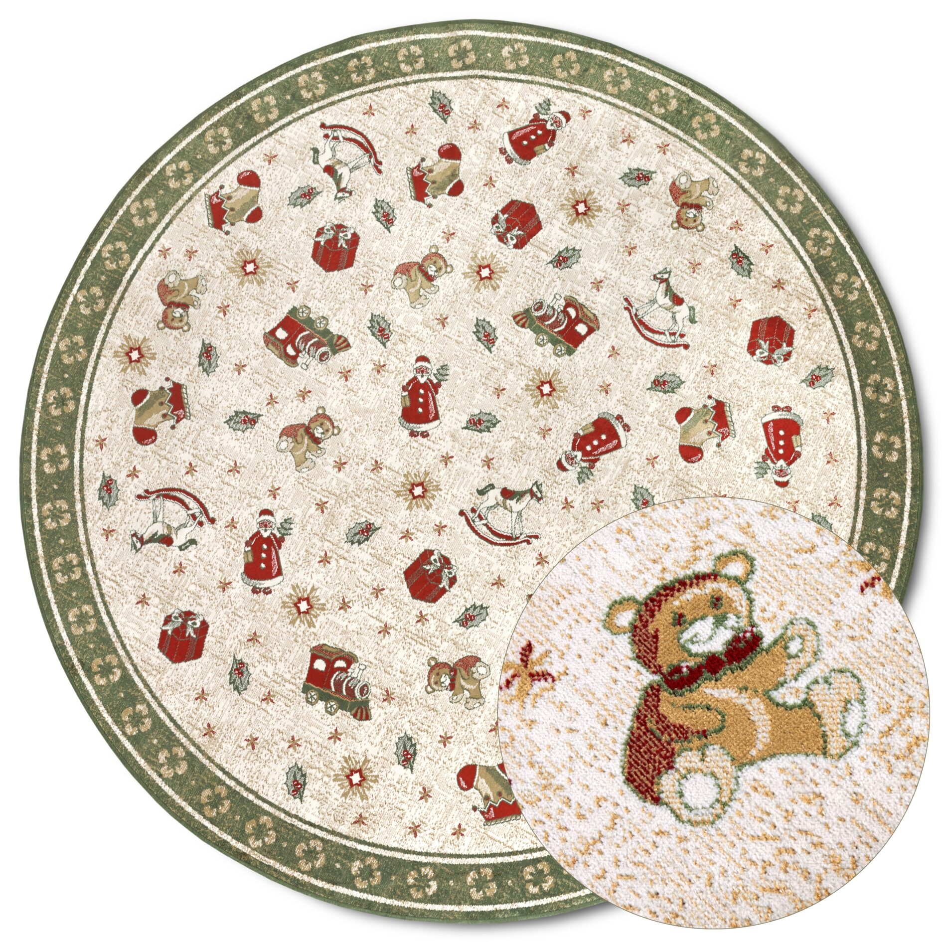 Villeroy & Boch - Toy's Delight Juletæppe Grøn-multi - Billede 3