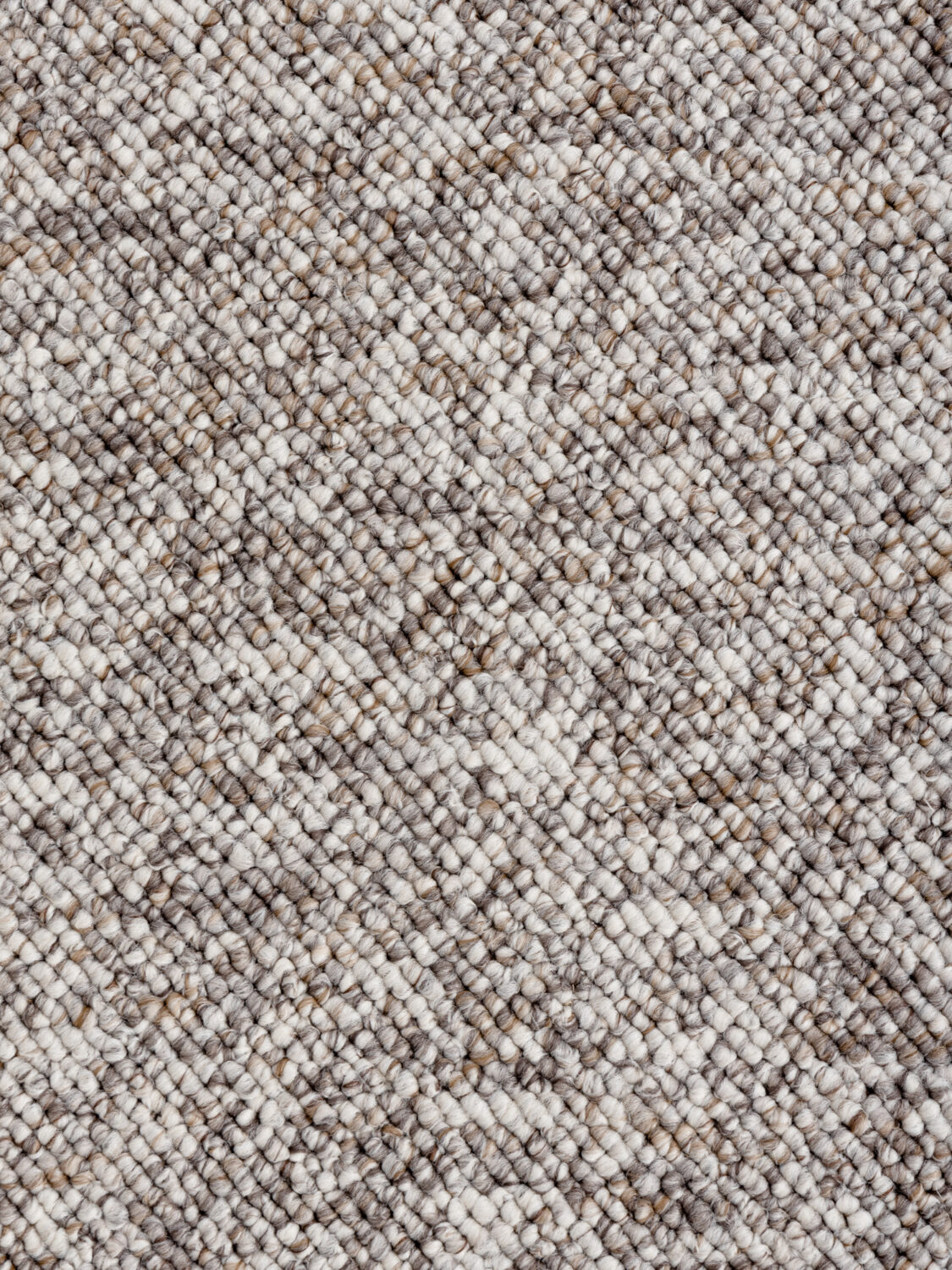 Moderne Rocco Tæppe – Brun i Uld-Look - Billede 5