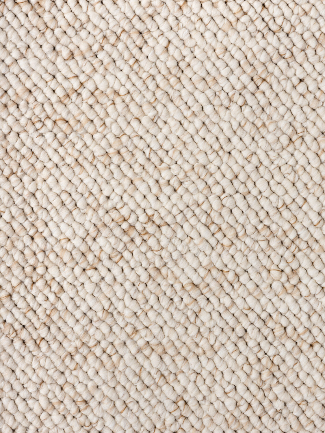 Moderne Rocco Tæppe – Cream i Uld-Look - Billede 6