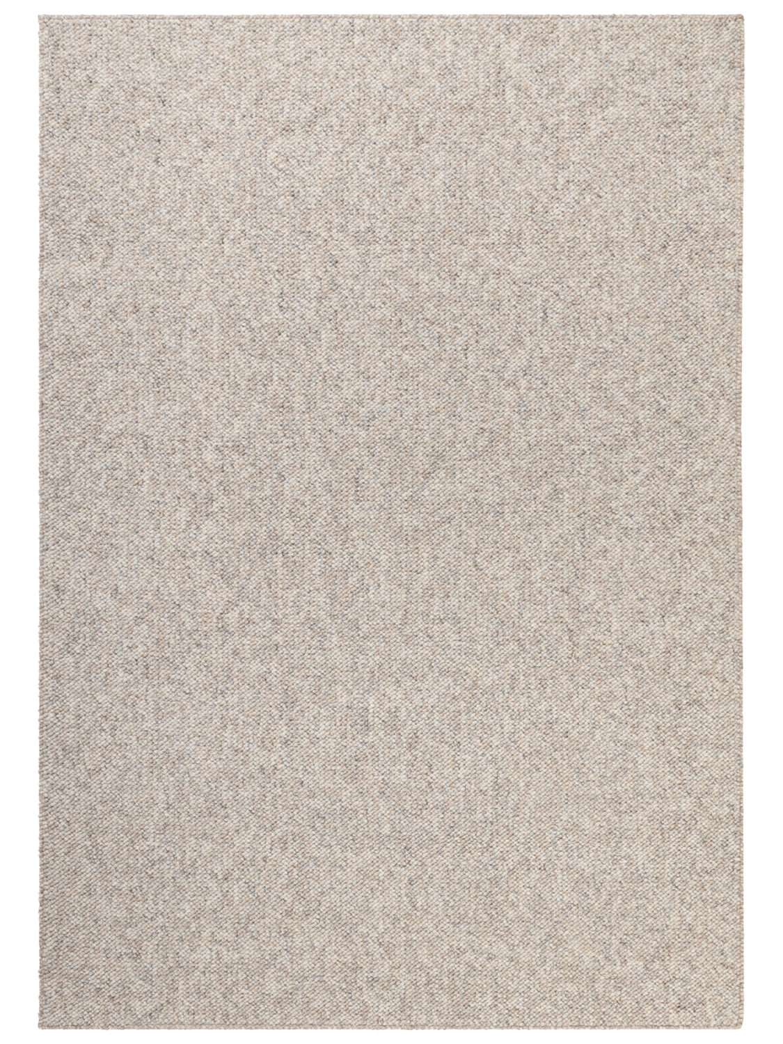 Moderne Rocco Tæppe – Cream-multi i Uld-Look