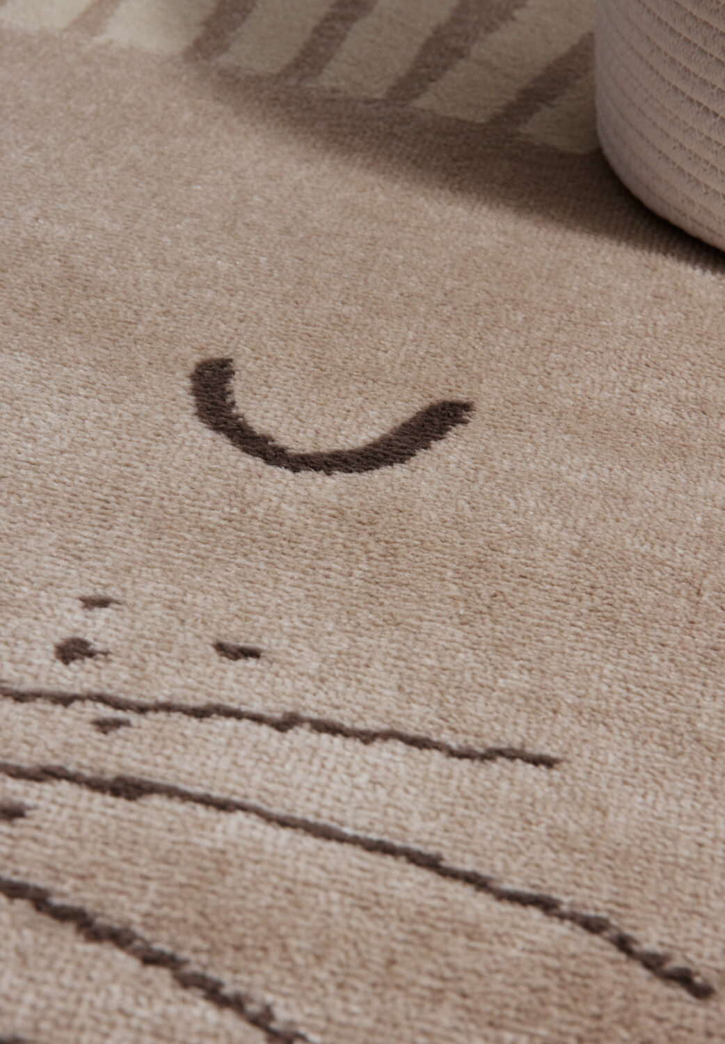 Børnetæppe - Happy Lion Beige-cream - Billede 7