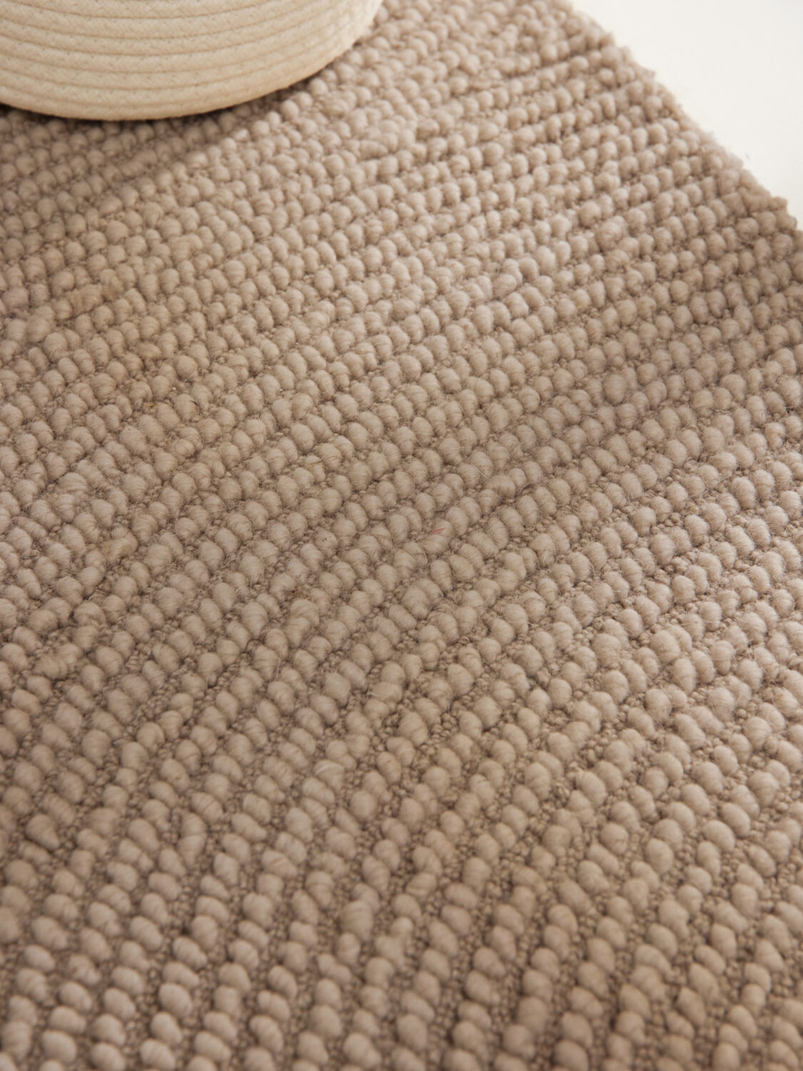 Hanse Home Calmio Uldtæppe - Lysbeige - Billede 8