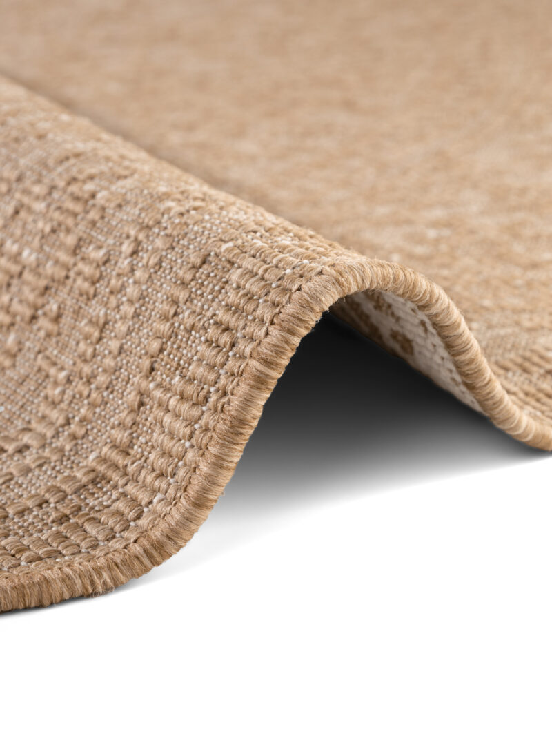 Udendørstæppe - Kona Beige Rund 160cm - Image 7