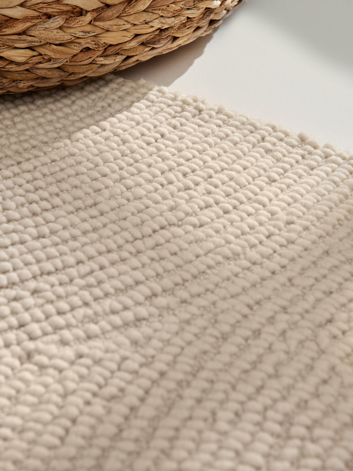 Hanse Home Calmio Uldtæppe - Natural-Hvid - Billede 8