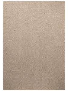Hanse Home Calmio uld Tæppe - Lysbeige
