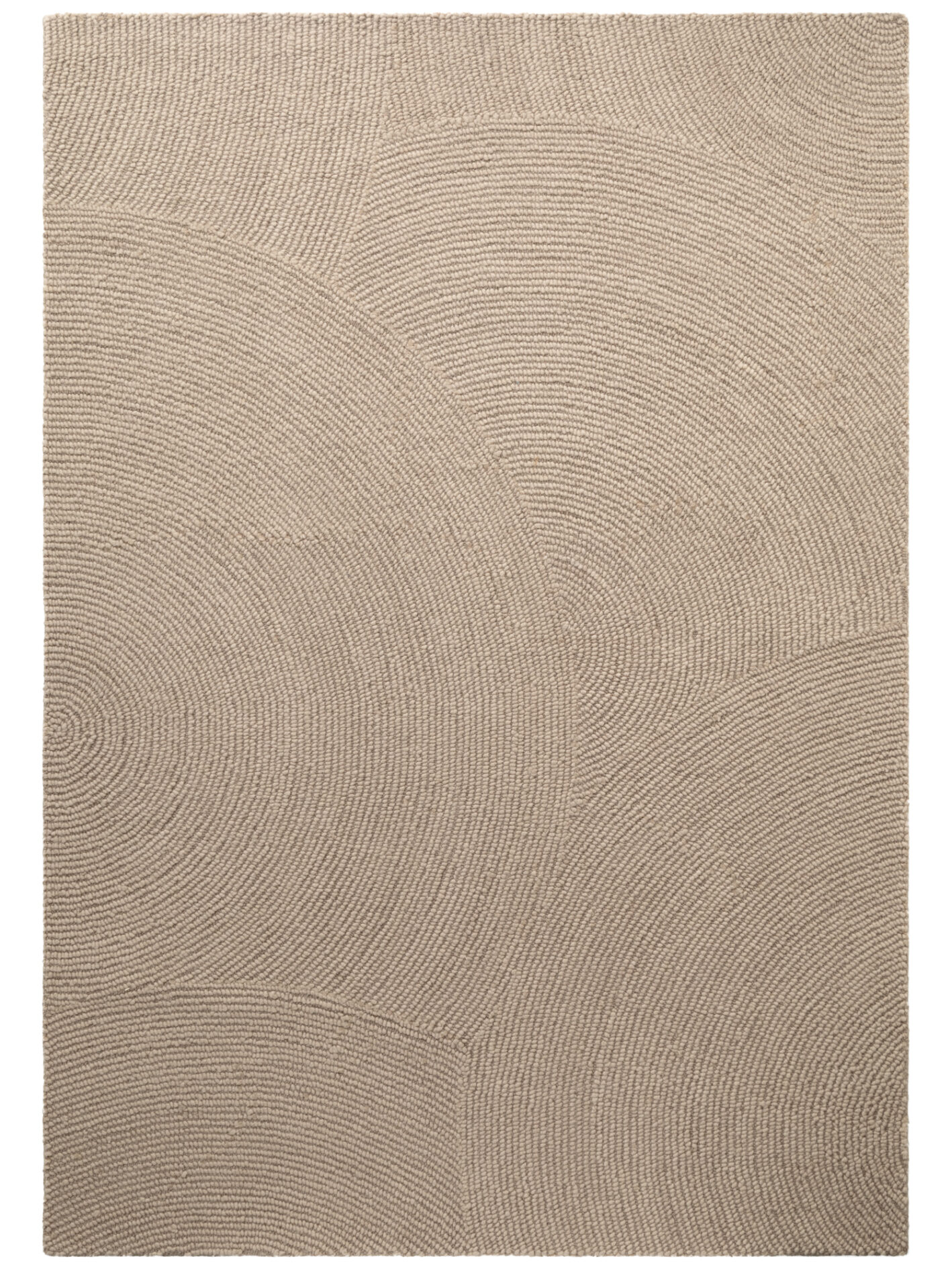 Hanse Home Calmio uld Tæppe - Lysbeige