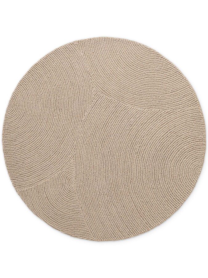Hanse Home Calmio uld Tæppe - Lysbeige