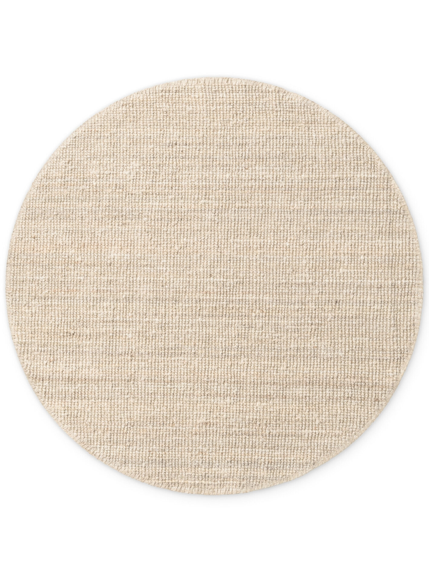 Jutetæppe - Jaipur Natural Ivorywhite rund