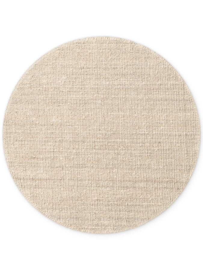 Jutetæppe - Jaipur Natural Ivorywhite rund