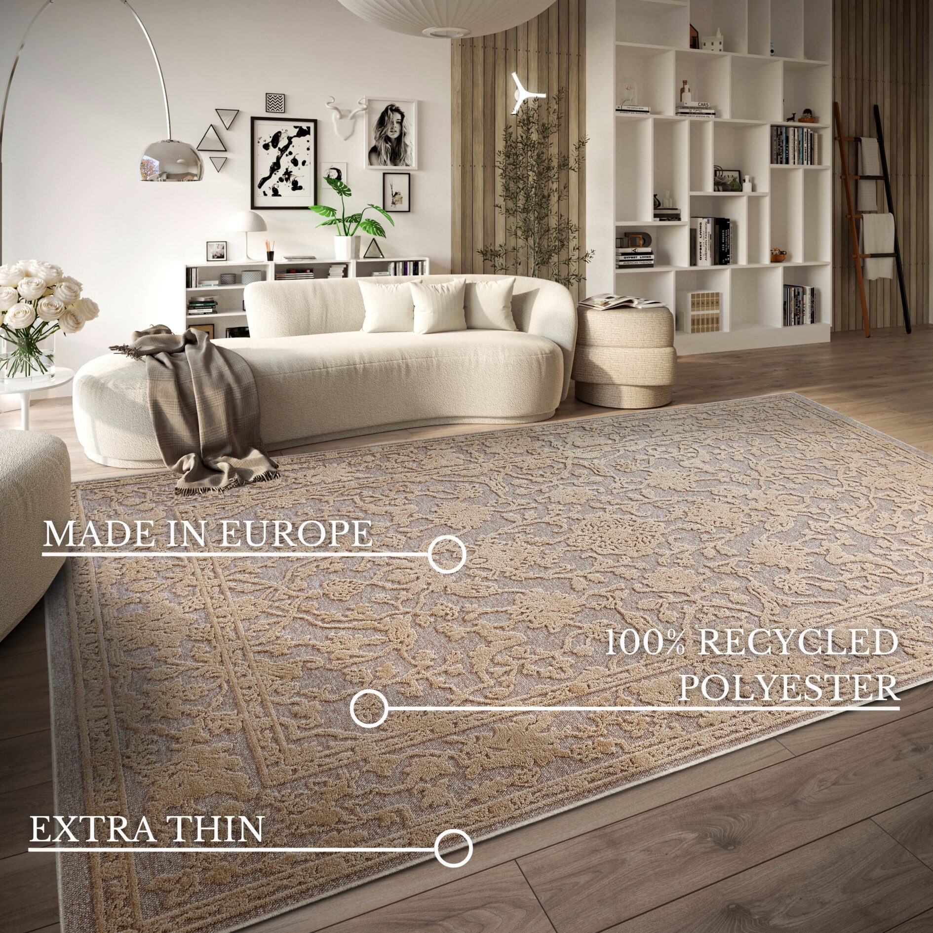 Villeroy & Boch 1879 Ambroise Natural Grå Beige - Billede 4