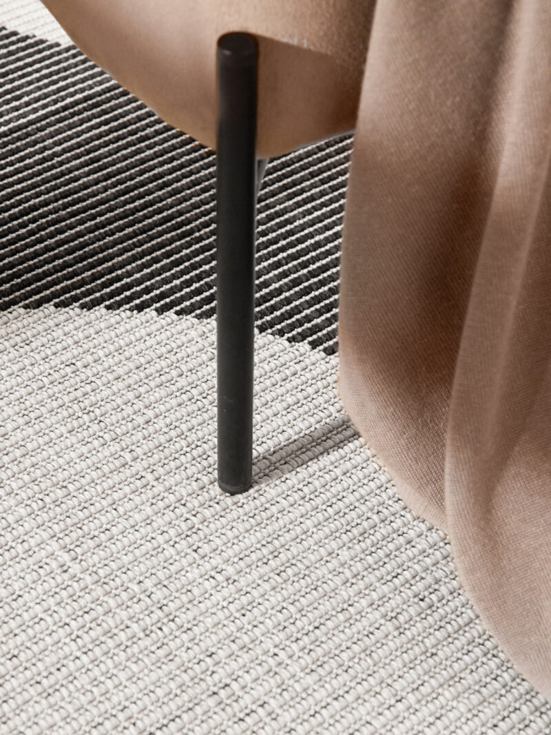 Udendørstæppe - Bowen Sort-Hvid Rund 160 cm - Image 9