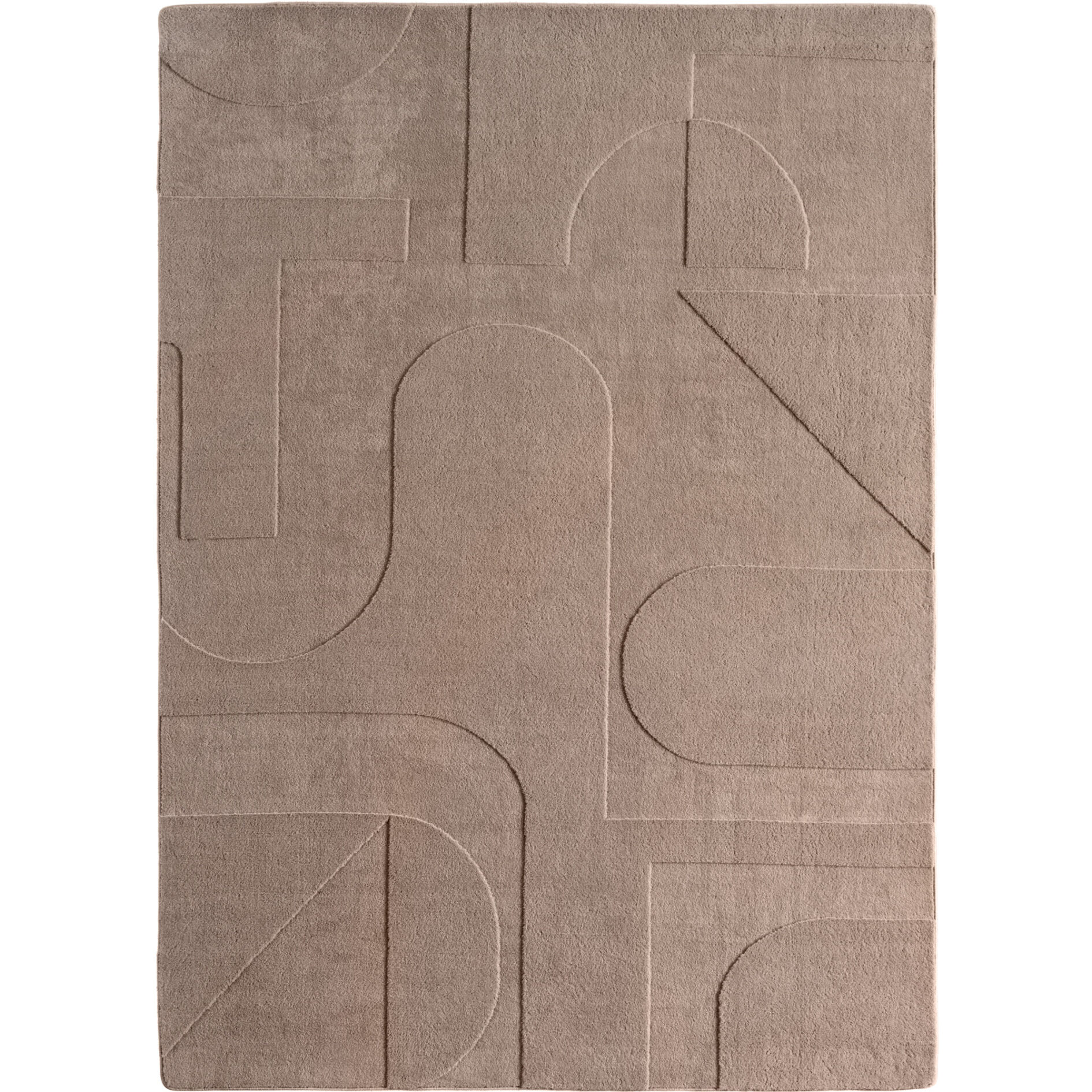 Moderne tæppe - Pompei 1614 Beige - Billede 2