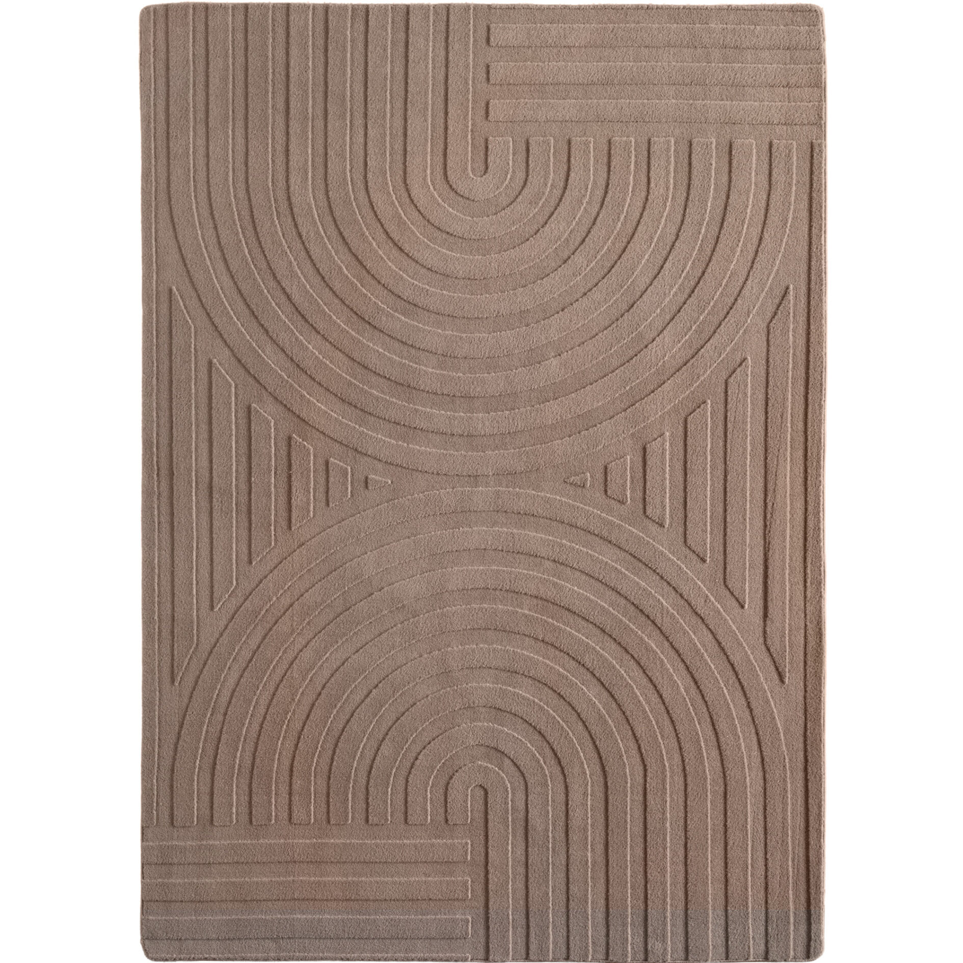 Moderne tæppe - Pompei 1611 Beige - Billede 2