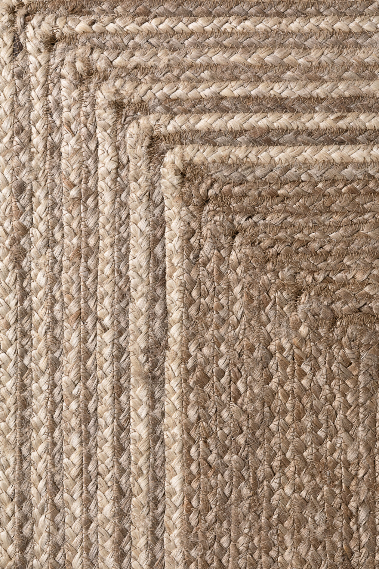Hanse Home Jutetæppe - Line Natural hvid-brun - Billede 6