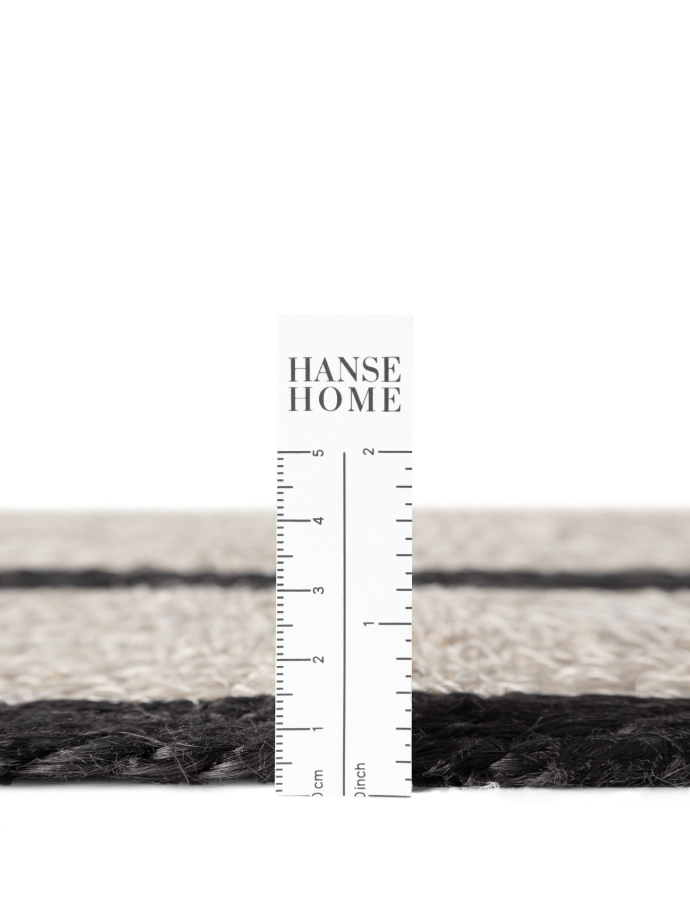 Hanse Home Flettet Jute tæppe rund Lina - Natural Ivory-sort - Billede 6