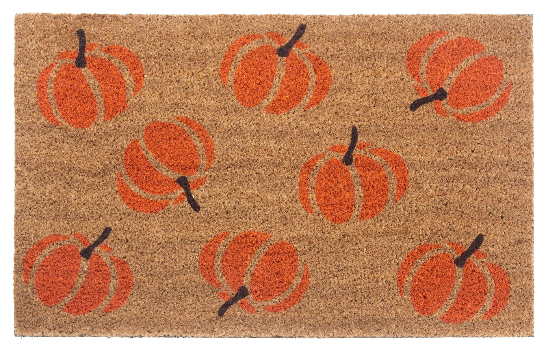 Dørmåtte Kokos - Orange Pumpkins 75x45 - Billede 2