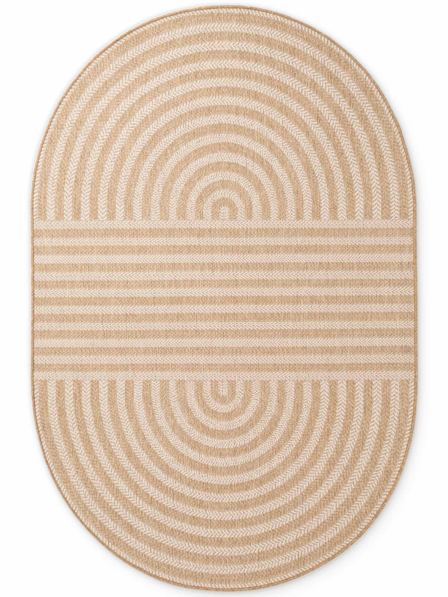 Ted Baker Haringey Woodfield Jute hvid 160x230 cm oval - Billede 2
