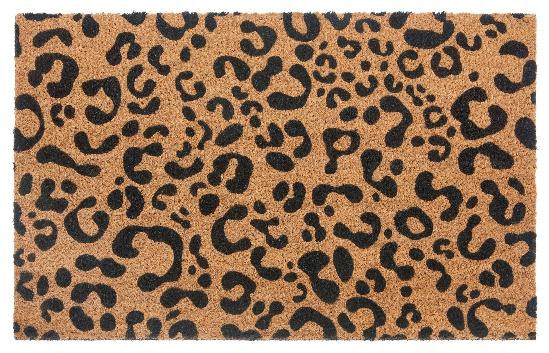 Dørmåtte Kokos - Leopard Look 75x45 - Billede 2