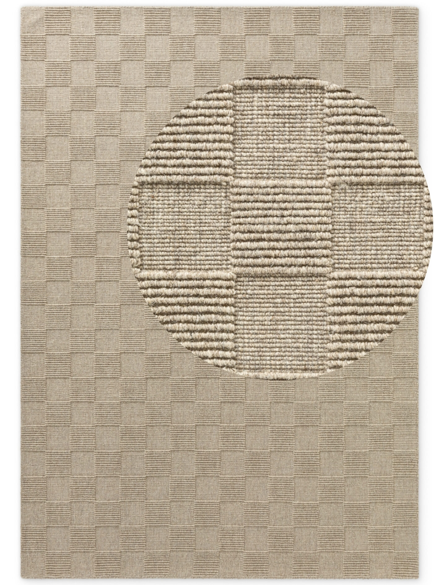 Villeroy & Boch 1766 uld tæppe Scala - Grå-beige - Billede 3