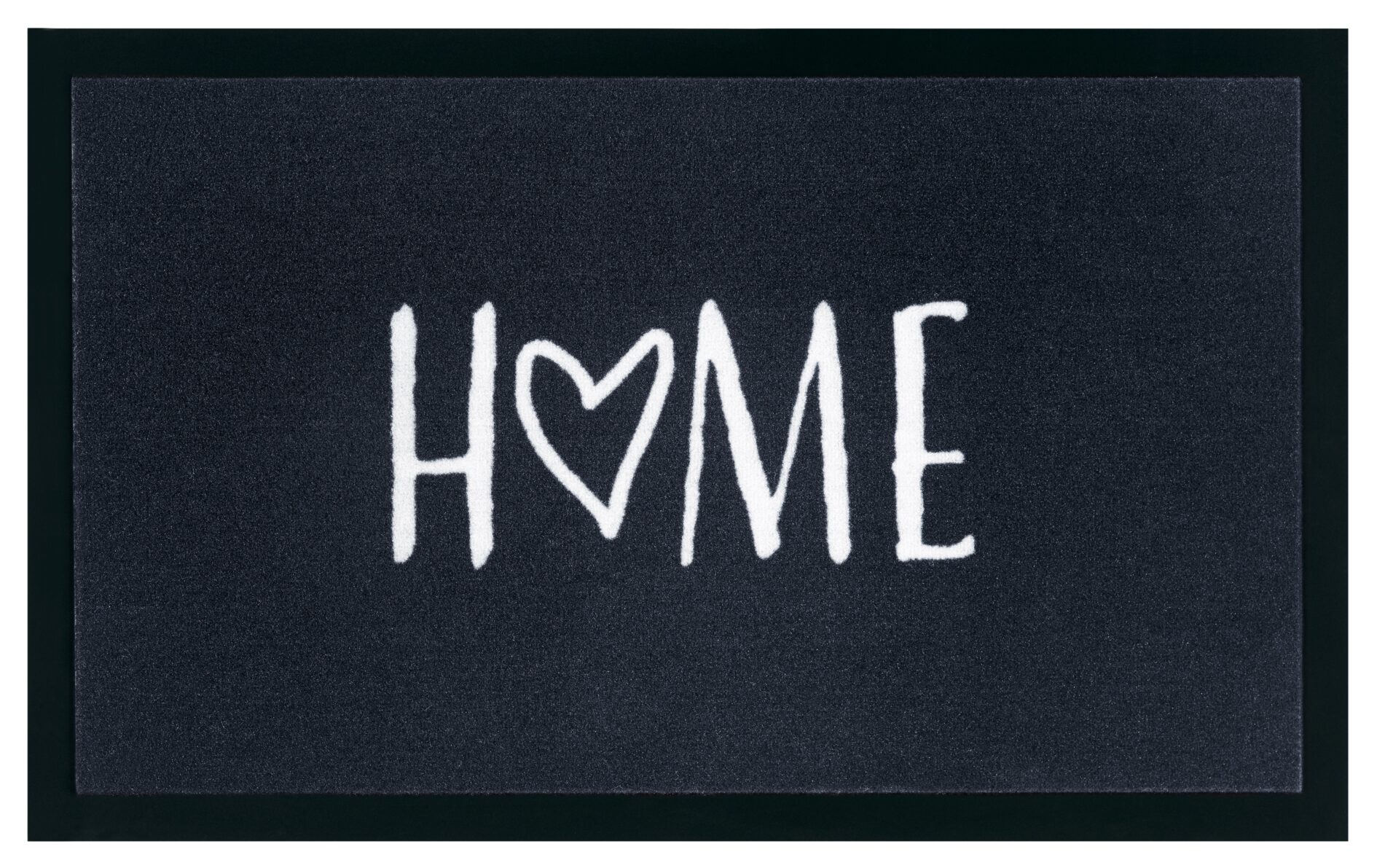 Vaskbar dørmåtte - Home sort 45x75 - Billede 2