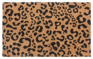Dørmåtte Kokos - Leopard Look 75x45